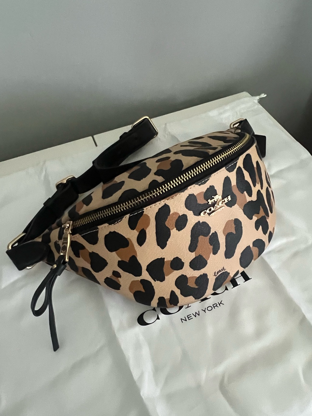 Coach Belt Bag With Animal Print